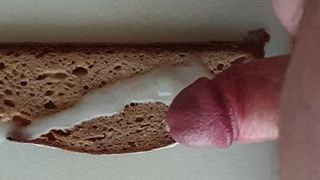 Брудний камшот на bread.stickey сніданок