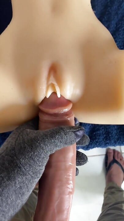 Having Intensive Sex with a Naughty Anime Doll (creampie POV)