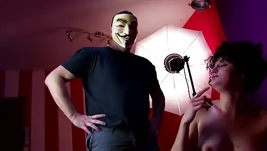 Das DP Deney Vahşi Çift Penetrasyonlu Grup Seks