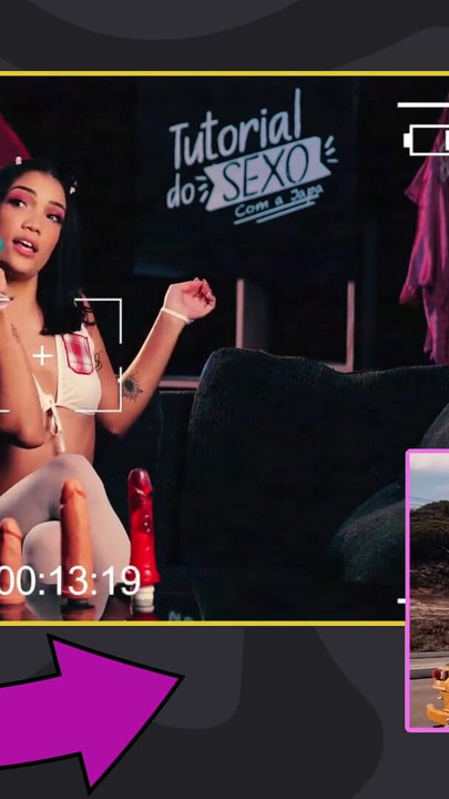 Klíčový okamžik od "Japa Nordestina, slavná digitální influencerka, odhaluje svou ideální velikost ptáka!"