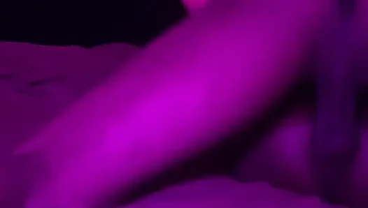 Ebenholz-teen gosdess saftig sahnige heiße muschi langsam von hinten pOV