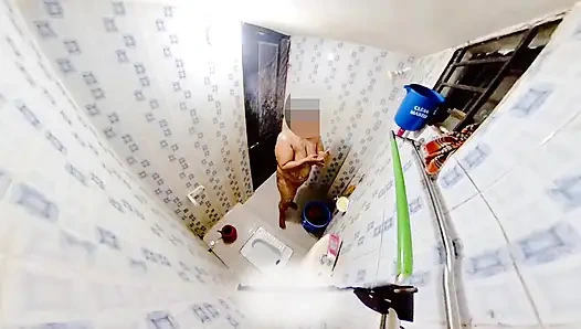 vhabi jokhon aka gosol kore toyleta