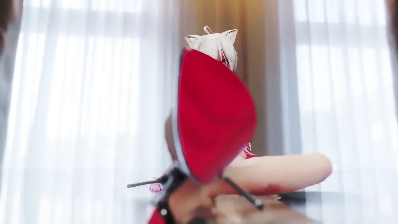 [Mmd] 弱音Chocolate Cream旗袍黑丝红底高跟鞋