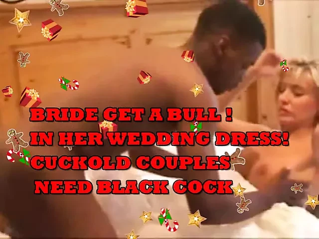 BLACK COCKED BRIDE