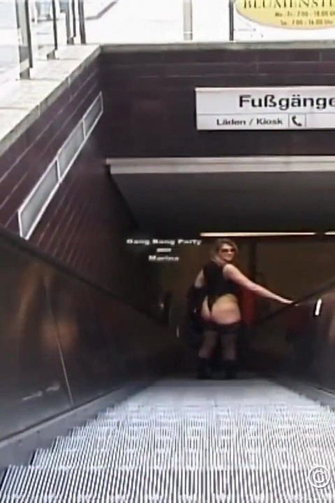 Amateur cum & pee gangbang party with milf Marina Montana & 25 boys