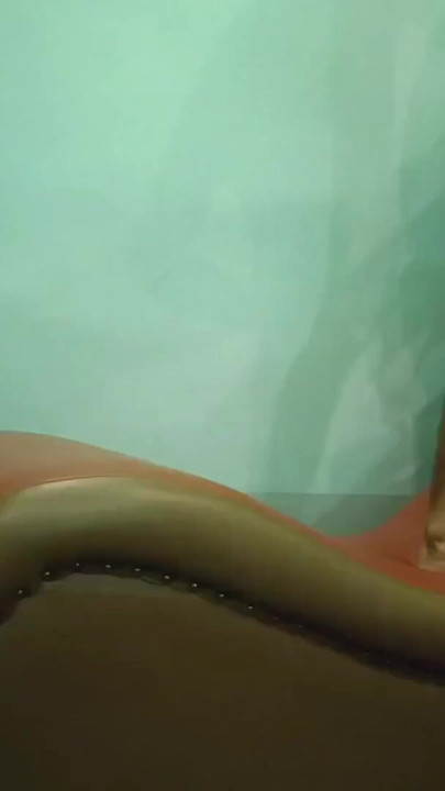 Hot wife with fishnet stocking hardcore sex on sex sofa | Clip 1