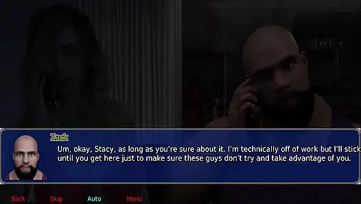 The office wife #24 - Stacy got fucked by the guys at work...Jason fucked stacy in the car and a stranger joined in.