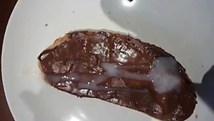 Cum üzerinde gıda büyük yük üzerinde choco