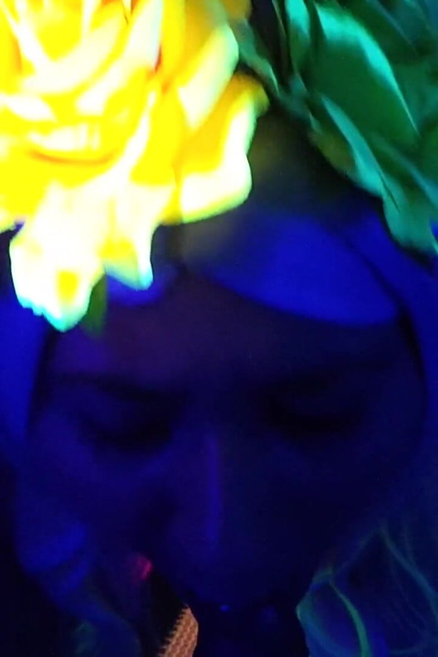 Black Light Cock Sucking