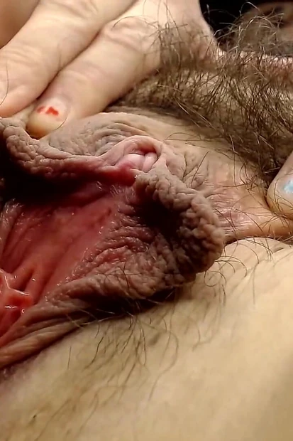 Big Sexy Pussy Lips Playing Huge Labia Closeup