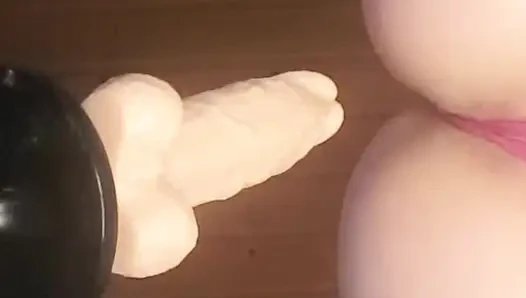 Up close pussy and ass fucking with my machine