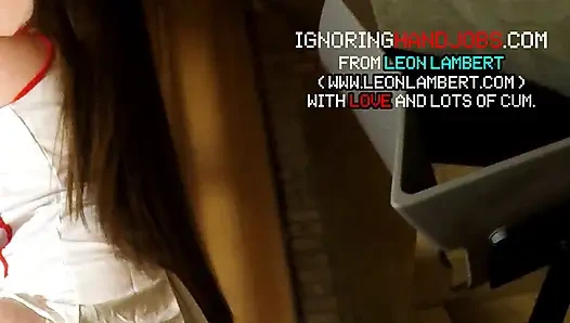 Big tits big ass beautiful hot nurse seduces a big cock guy in a short dress