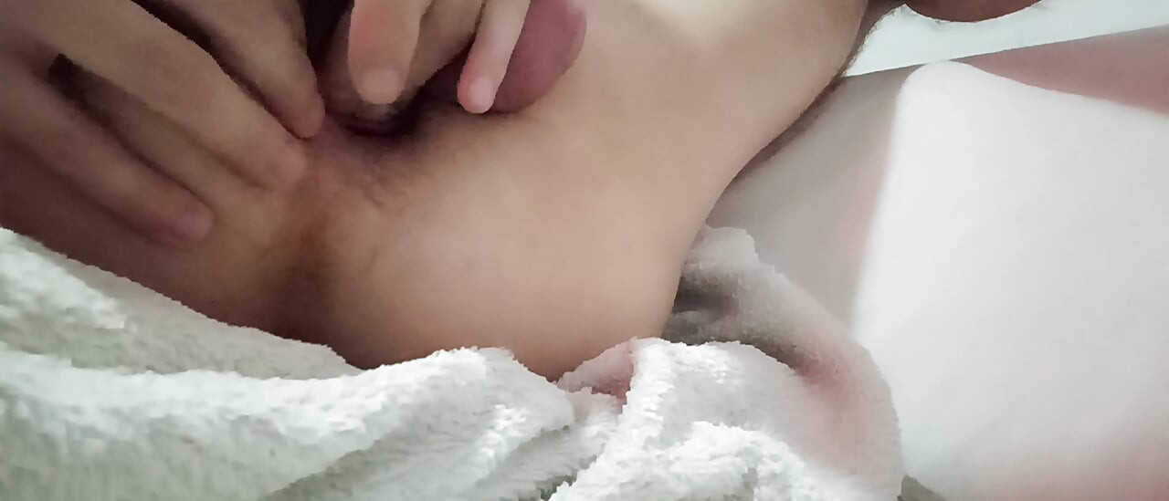 Rektalny creampie zanim wsadzi mi kutasa