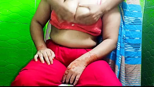 Bangladeshi newly married stepmom dirty talk with stepson sex video, Desi tharki stepson fuck his hot stepmom Bengali