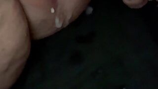 Dirty Girlfriend orgasms with toy and makes boyfriend fuck her and cum shot