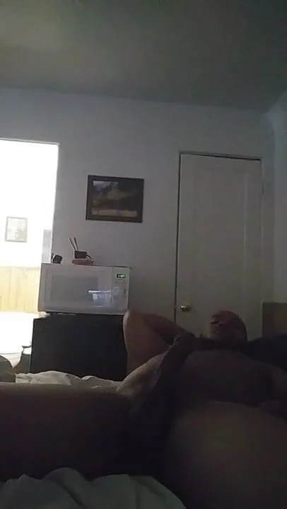 Black Cock Strokes to Porn