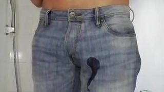 Me pissing my jeans