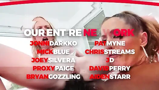 EVIL ANGEL - Inked French Goddess EDEN IVY Filled With Monster Cocks!