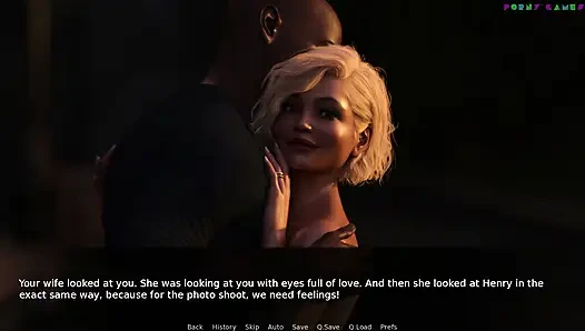 Benlucky'nin ateşli karım - eve geri dönmek ve büyük zenci yarağımı sikmek güzel 20