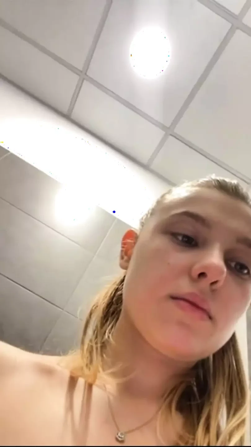 Pussy fingering in public