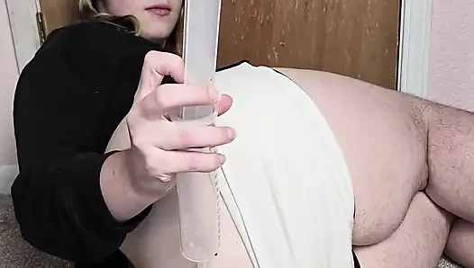Enema Syringe Farts