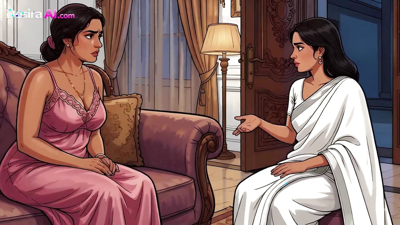 Jaya Melts in His Arms, Taking Him Deep in Every Slow Thrust - AI Generated