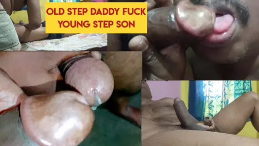 Old Daddy got chance to fuck his and cum in mouth