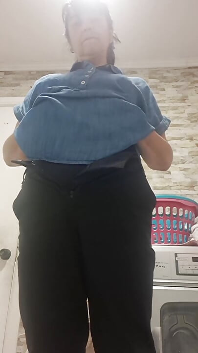 Wanting to Show Her Pussy by Opening It, Showing Her Pink Vagina