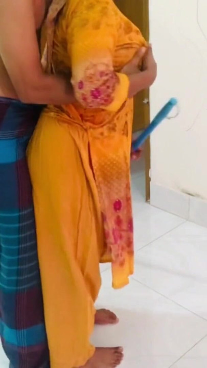 Bangladeshi maid Fucked by her boss whole she working | Clip 1