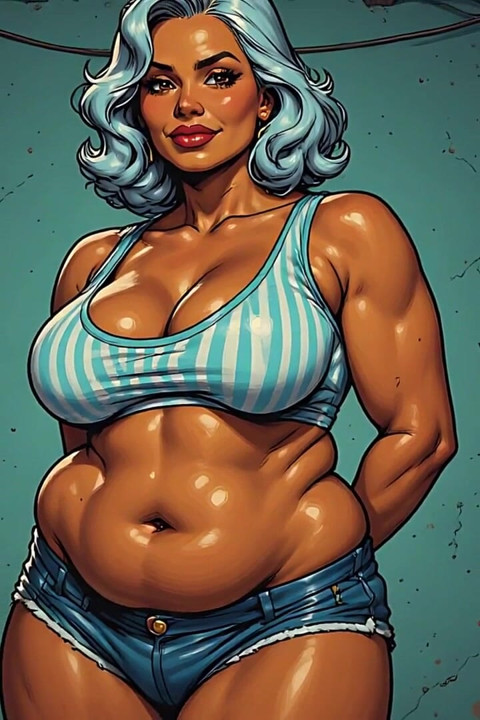 Babes with Muscles Art