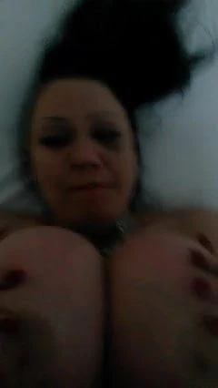 pornstar jerk over HUGE TITS