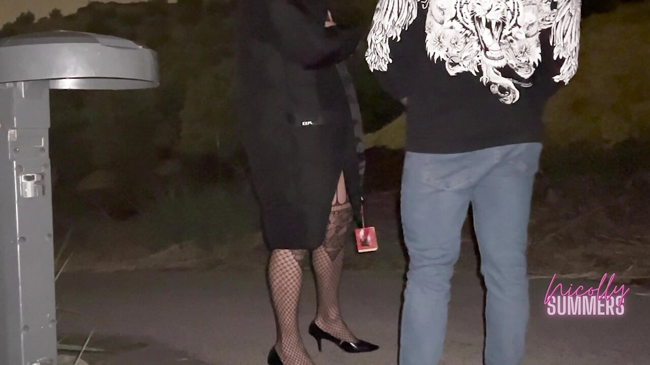 The Black BBC M Fucked on the Street Floor