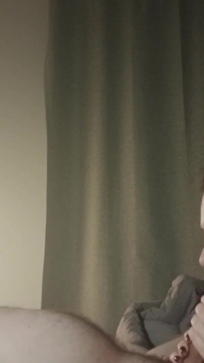 Stunning moment from "Neighbor shows her blowjob skills"