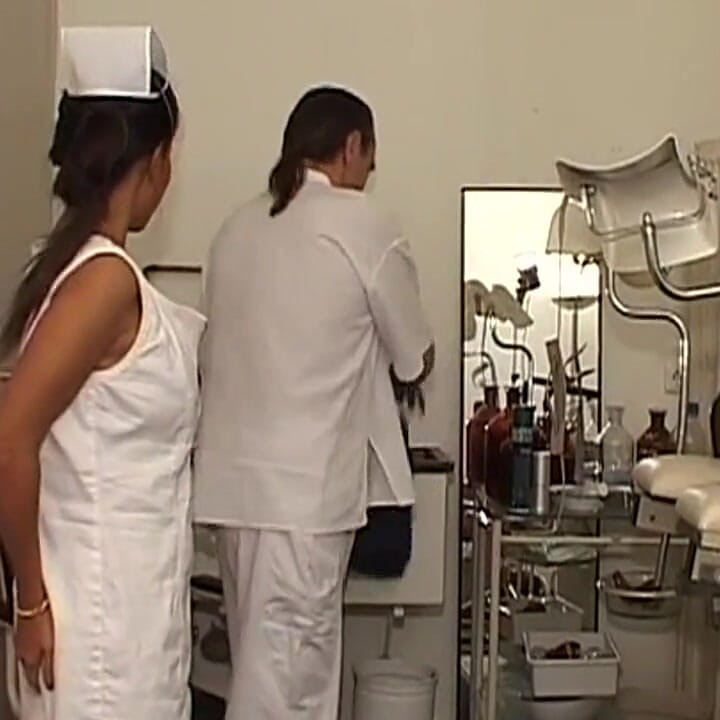 Curvy Asian MILF Nurse Drains Mature Doctor Deep