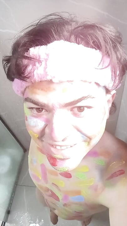 nanasin zinid rainbow fantasy with cum show