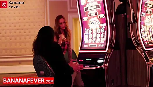 Vegas Jackpot: Ripped Asian Stud with Chiseled 8-Pack Pounds Pale Redhead Ginger Until Massive Facial