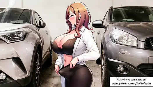 Spanish Anal JOI - They feminize you in a public car park. Follow the instructions.