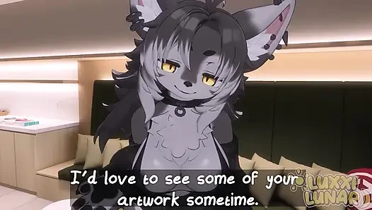 POV Horny foxy furry girl said she just wanted to snuggle... GFE Roleplay