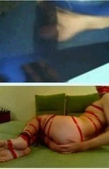 Turkish guy cums for me in bondage