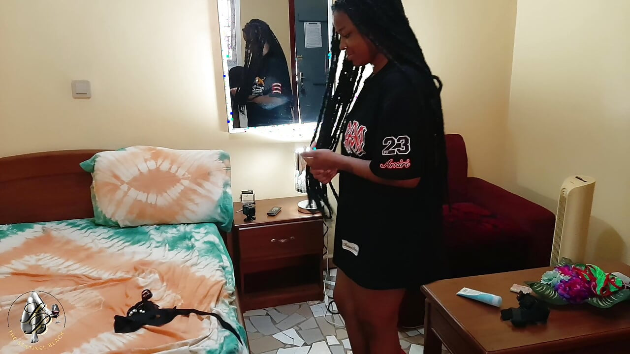 Black Woman Hires Black Stud to Drain Her of Cum