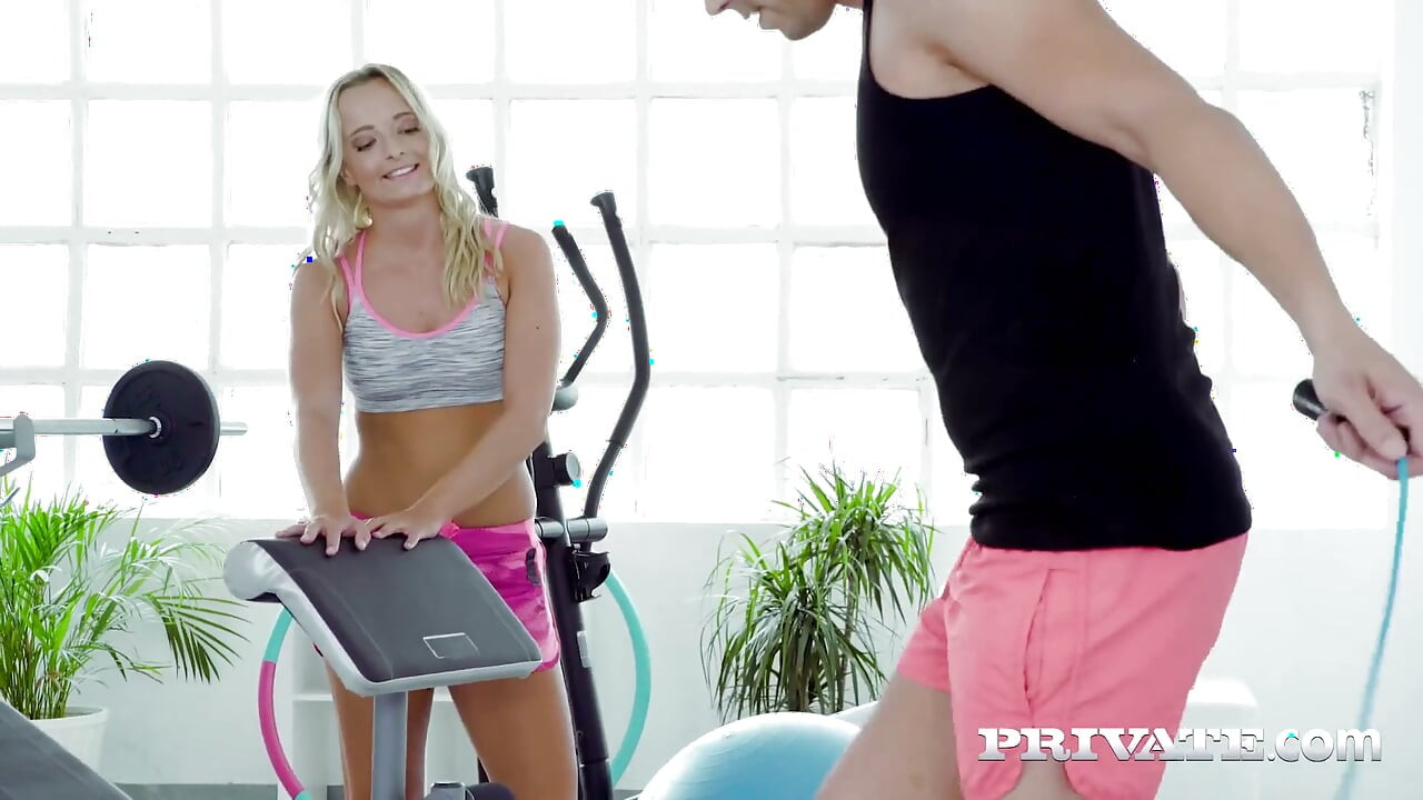 Victoria Pure in a hot and sweaty session