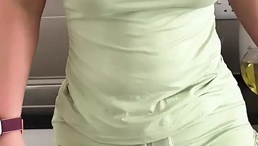 Su kazanı meydan okuması... Tutamadım ve pantolonumu ıslatdım