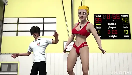 Hentai sex school episode 3 - hentai-studentin leckt die perfekte muschi seines lehrers aus, bis sie orgasmus hat!