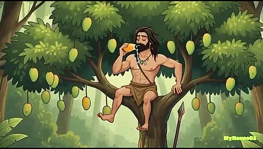 Kisah cinta kartun romantis di hutan yang tak terduga