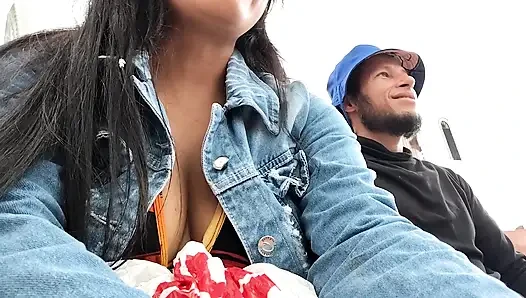 I met her at church and then took her home to get to know each other better.