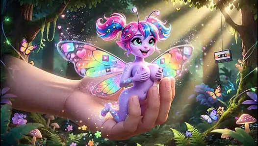 Met a Tiny Forest Fairy We Had Wild Fun Together