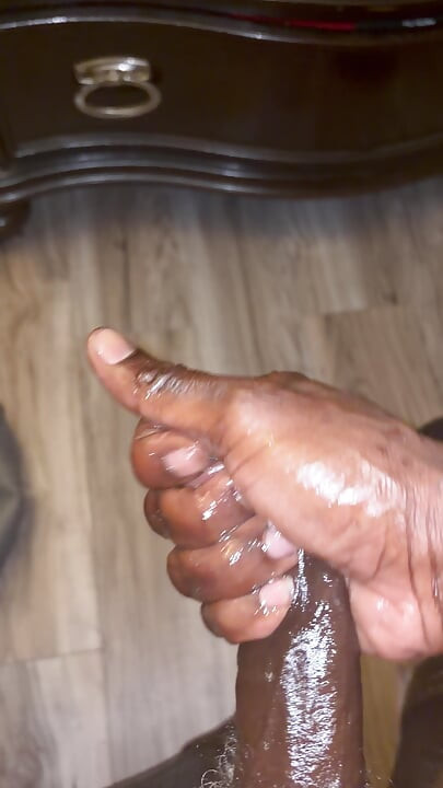 Early morning stroking my bbc