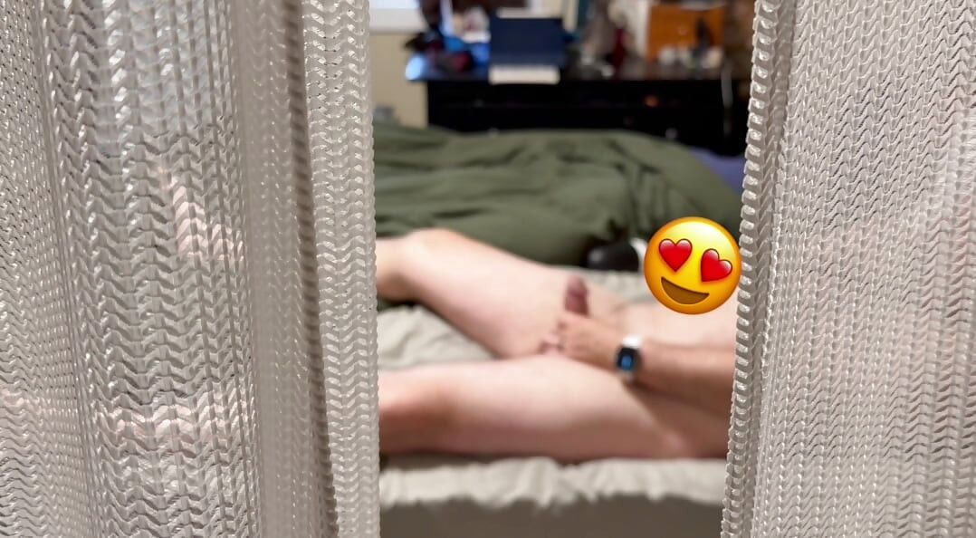 Peeping on Uncle stuck in a closet