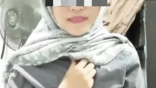 Indonesian hijab porn with big breasts