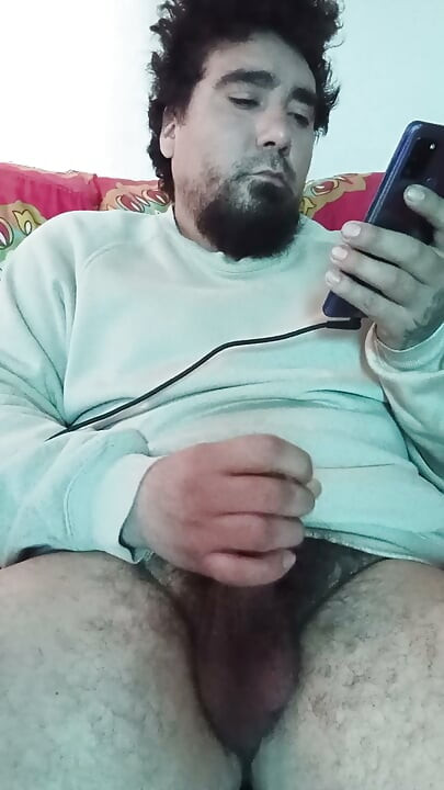 Masturbating for 7 minutes with cumshot